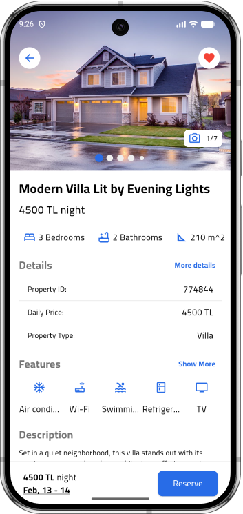 Property — Akdeniz Evim - Real Estate Mobile App