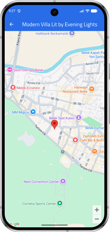 Maps — Akdeniz Evim - Real Estate Mobile App