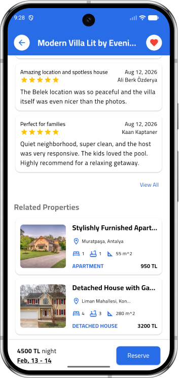 Related Properties — Akdeniz Evim - Real Estate Mobile App