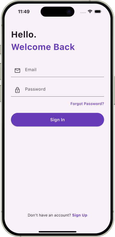 Sign In — Dropline — Real-Time Messaging App