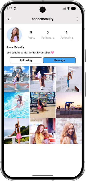 Profile — Piqo — Photo Sharing App