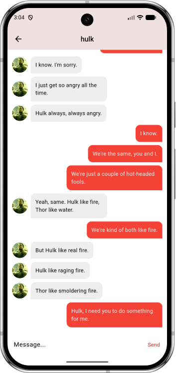 Messaging — Piqo — Photo Sharing App